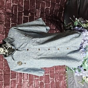 Patagonia Men's Hemp & Organic Cotton Casual Short Sleeve Shirt Size Lg NWT